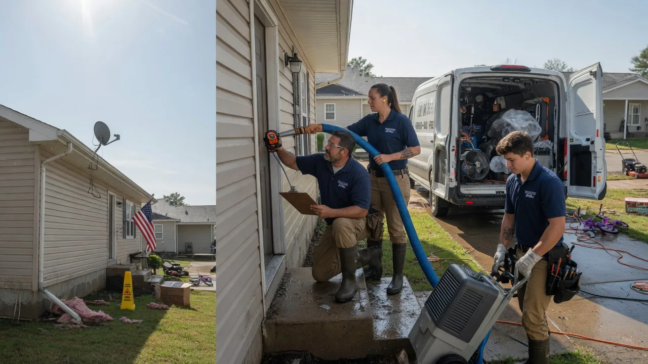 Ceiling Water Damage Restoration in Falls Church, VA near me